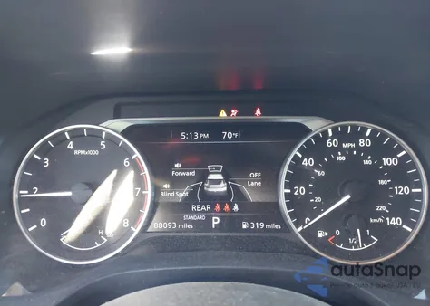 2022 Nissan Rogue Sv Fwd z USA, uszkodzony, nr VIN 5N1BT3BA6NC692757